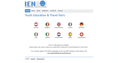 Desktop Screenshot of education-travel-fair.com